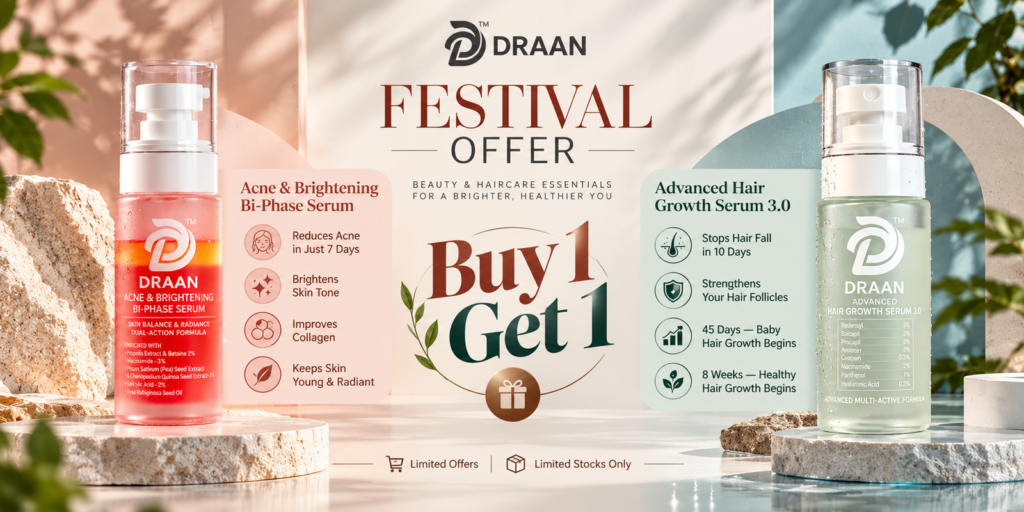DRAAN festival 1+1 offer